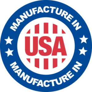Metaglucent made in the USA badge